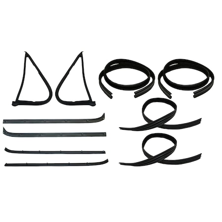 Fairchild Industries Kf4920 - 1978-1979 Bronco 10 Pc Weatherstrip Kit KF4920